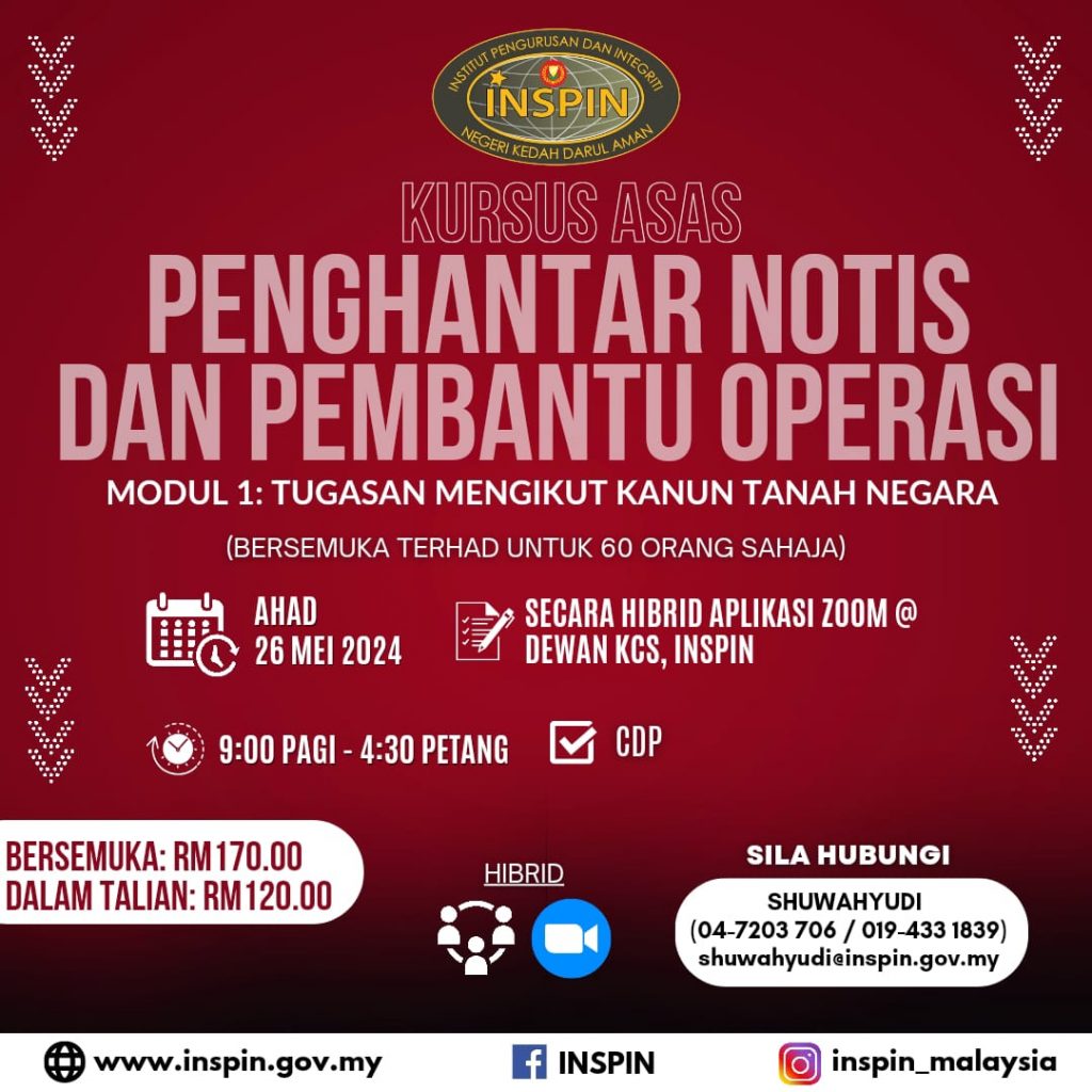 MAKLUMAN TERKINI – Portal Rasmi Kit Perkhidmatan Awam Negeri Kedah